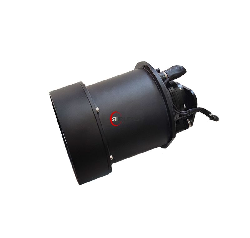 Motorized LWIR Lenses for Long-Range Surveillance Cameras